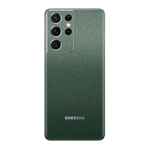 Pine Green Metallic Skin for Samsung S21 Ultra