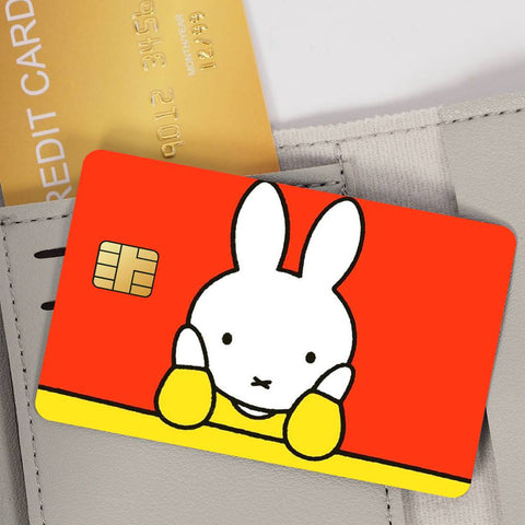 Cartoon Miffys Credit Card Skin Stickers for Skin pack of 5 atm card skins Cartoon M-miffys Credit Card Skin Stickers for Skin pack of 7 atm card skins