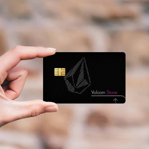 Fashion V-Volcom Credit Card Skin Stickers Skin pack of 7 atm card skins