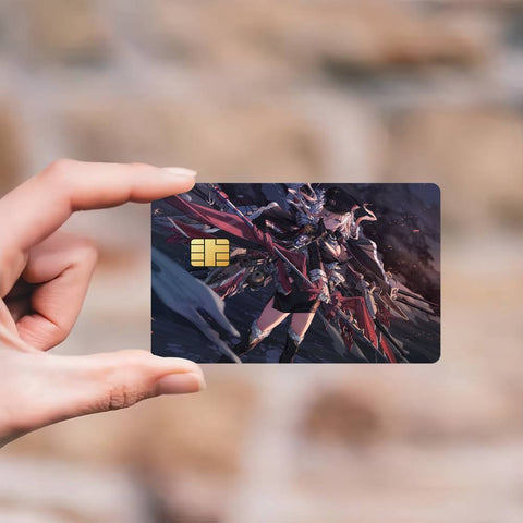 Game Azur Lane Credit Card Skin Stickers Skin pack of 7 atm card skins