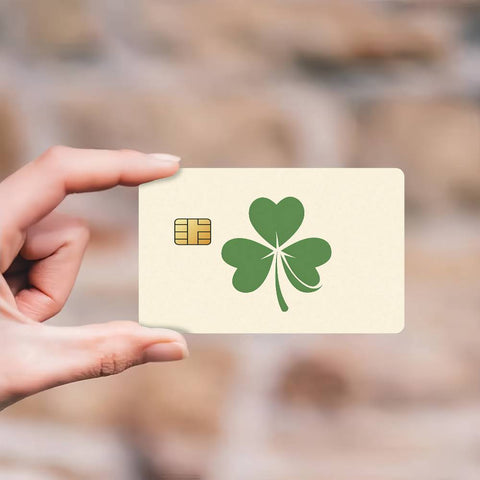 Four-Leaf Clover Credit Card Skin Stickers Skin pack of 7 atm card skins