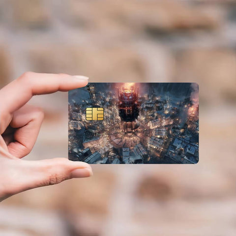 Game F-Frostpunk Credit Card Skin Stickers Skin pack of 7 atm card skins