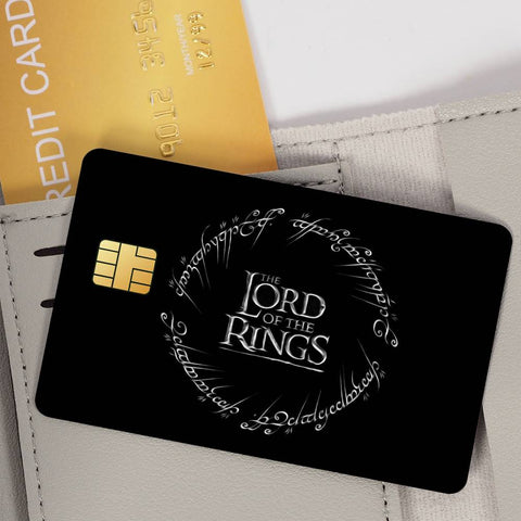 Lord of the Rings Credit Card Skin Stickers Skin pack of 7 atm card skins