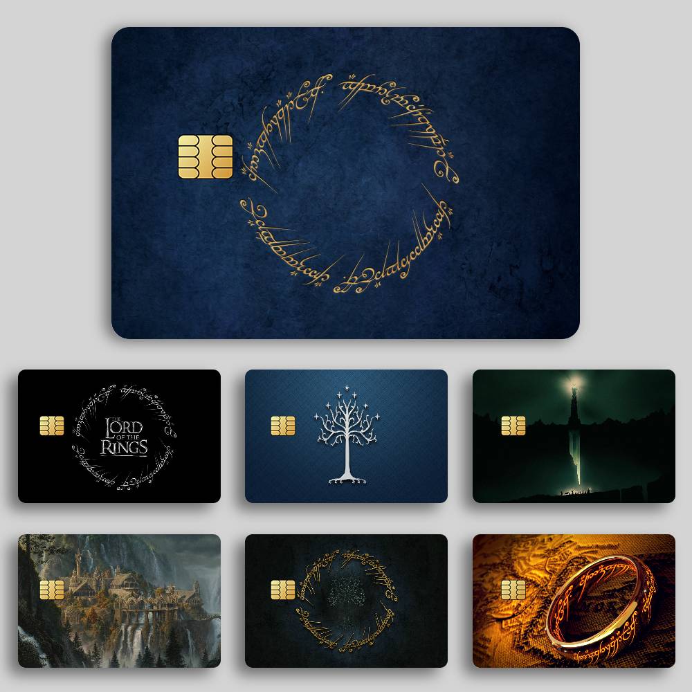 Lord of the Rings Credit Card Skin Stickers Skin pack of 7 atm card skins