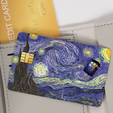 The TV D-Doctor W-Who Credit Card Skin Stickers Skin pack of 7 atm card skins