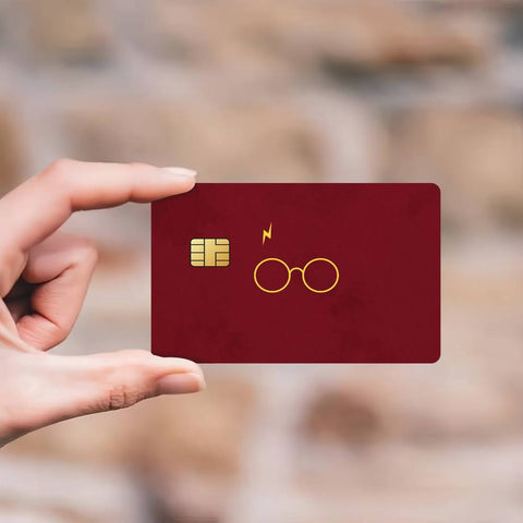 H-Harry Funny P-Potter Sticker Skin pack of 7 atm card skins