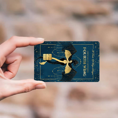 Fourth W-Wing Credit Card Skin Stickers Skin pack of 7 atm card skins