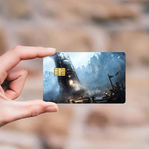 Game F-Frostpunk Credit Card Skin Stickers Skin pack of 7 atm card skins