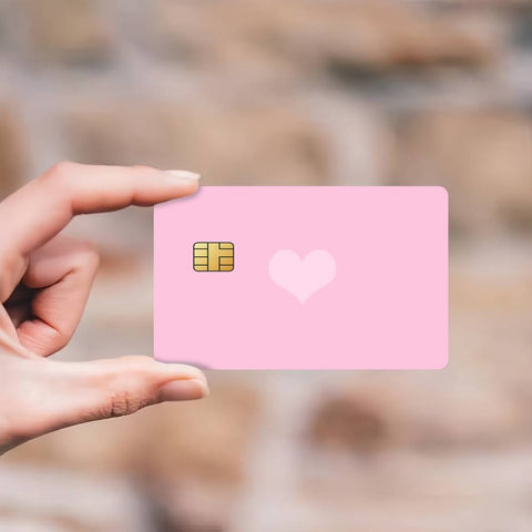 Beautiful Heart Sticker Skin pack of 7 atm card skins