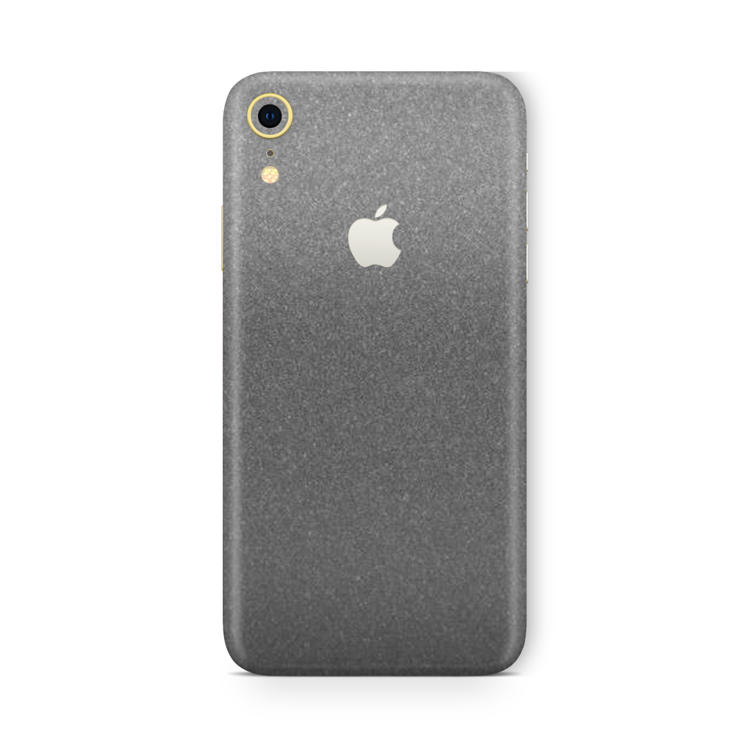 Satin Dark Gray Skin for iPhone XR