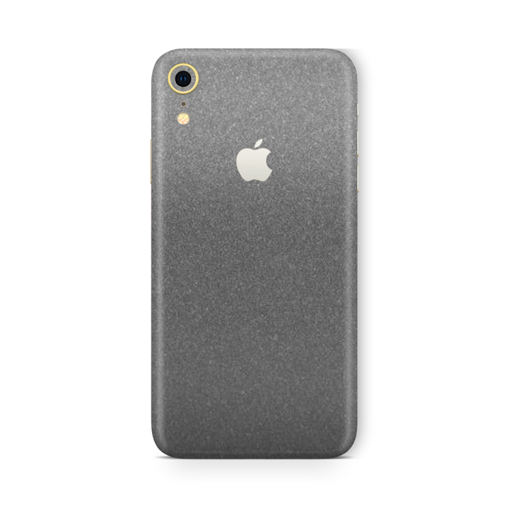 Satin Dark Gray Skin for iPhone XR
