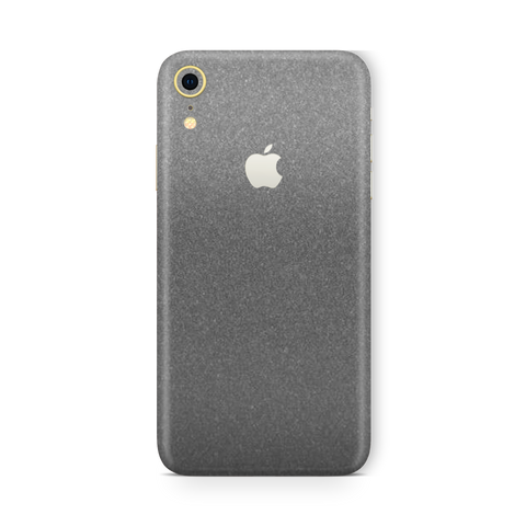 Satin Dark Gray Skin for iPhone XR