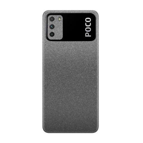 Satin Dark Grey Skin for Poco M3