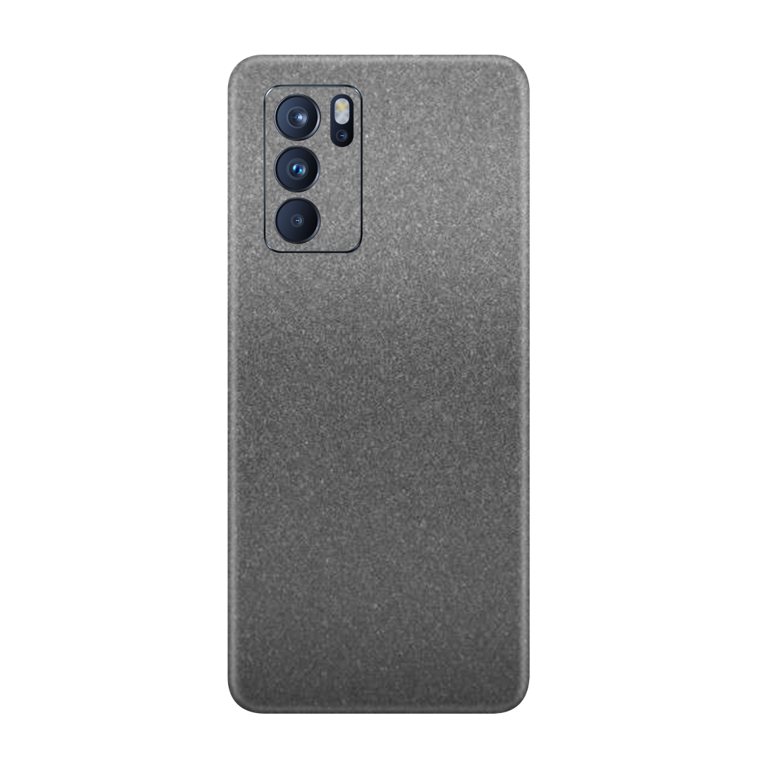 Satin Dark Grey Skin for Oppo Reno 6