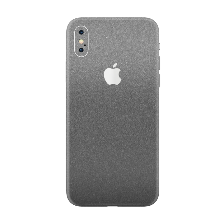 Satin Dark Gray Skin for iPhone XS