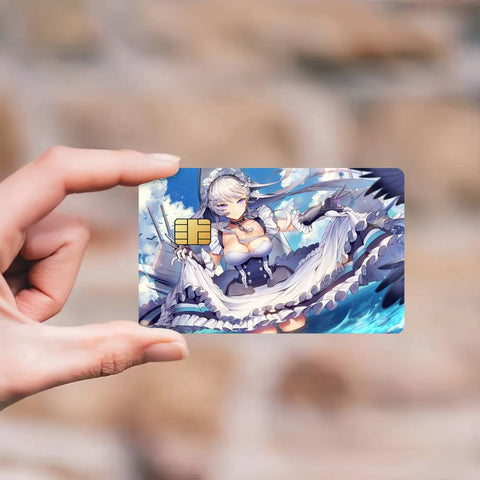 Game Azur Lane Credit Card Skin Stickers Skin pack of 7 atm card skins