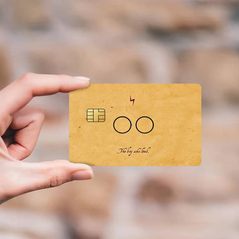 H-Harry Funny P-Potter Sticker Skin pack of 7 atm card skins