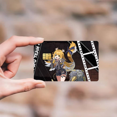 Zenless Zone Zero Ju Fufu Sticker Skin pack of 7 atm card skins