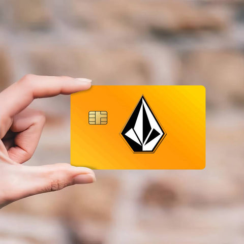 Fashion V-Volcom Credit Card Skin Stickers Skin pack of 7 atm card skins