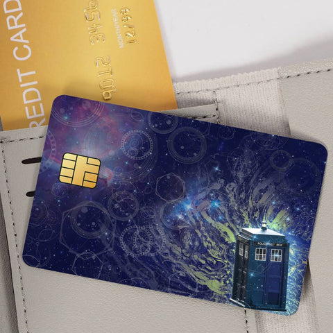 The TV D-Doctor W-Who Credit Card Skin Stickers Skin pack of 7 atm card skins