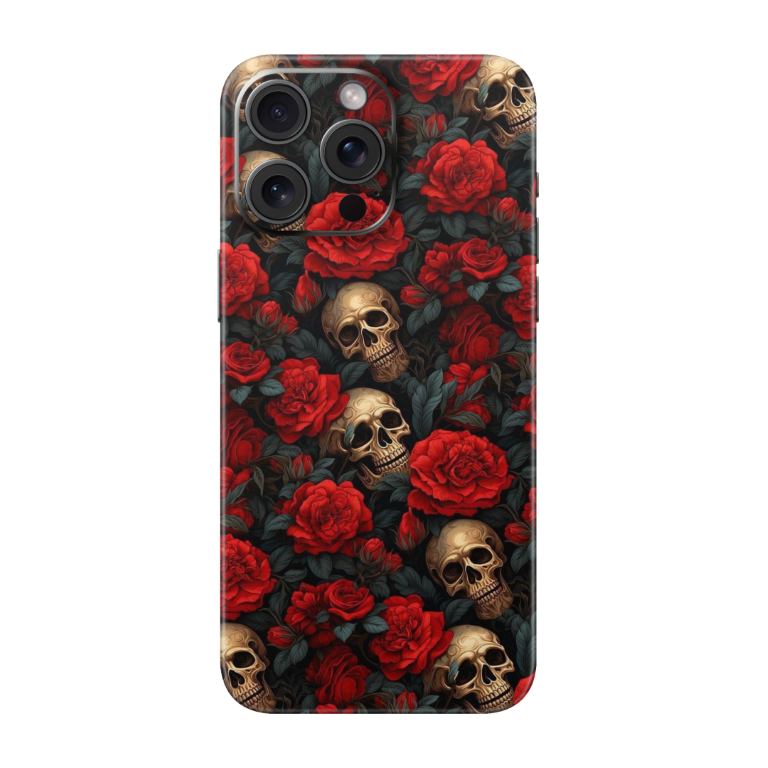 Skull Red Love