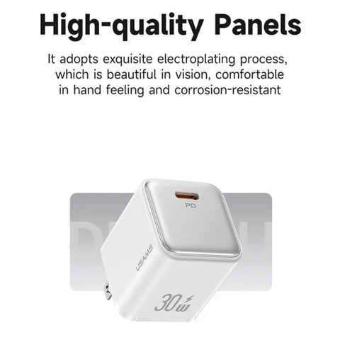 USAMS US-CC187 X-ron Series PD30W Single Port Fast Charger (US)