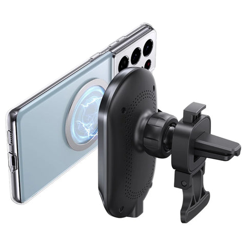 USAMS US-CD182 15W Magnetic Wireless Charging Car Phone Holder