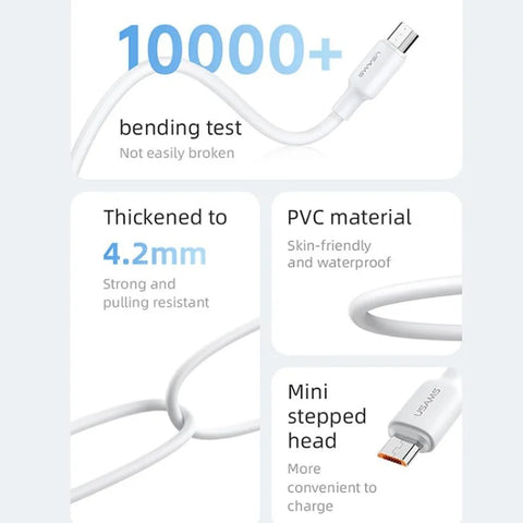 USAMS US-SJ607 U84 2A Micro Charging Data Cable