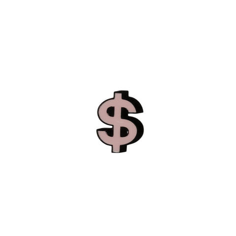 Metal Enamel Brooches 3m Sticker Dollar Sign Charms
