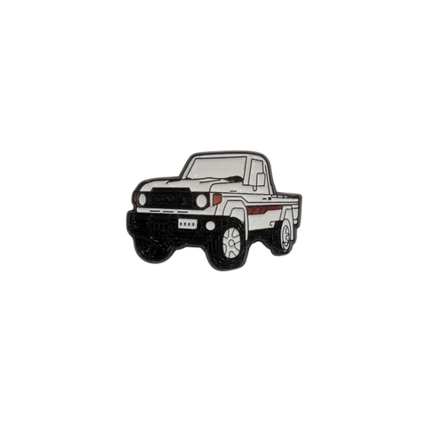 Metal Enamel Brooches 3m Sticker White SUV / Jeep Charm