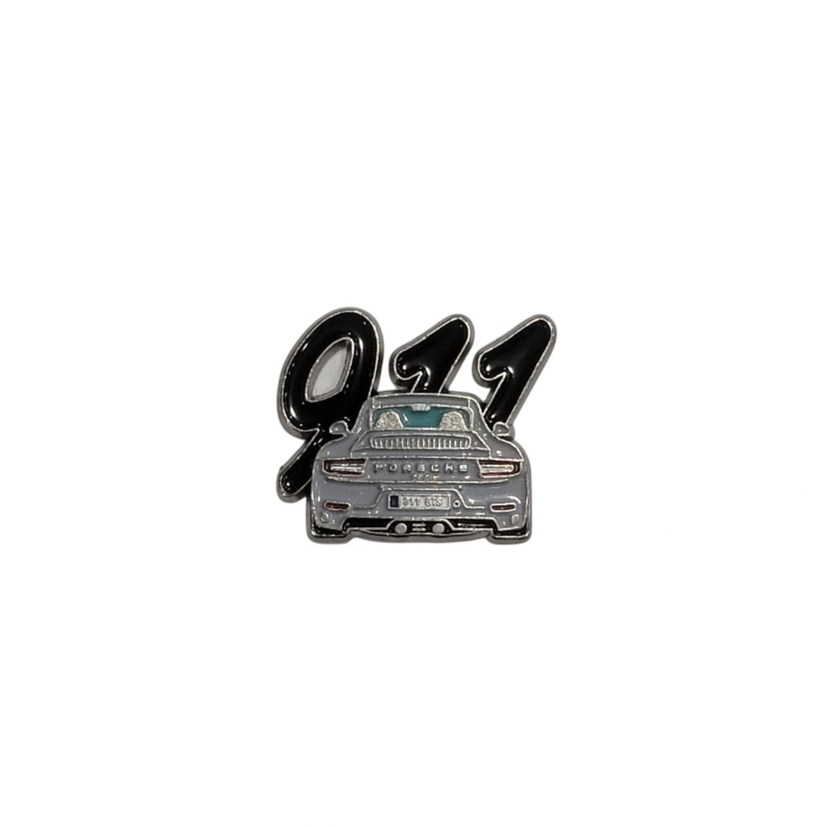 Metal Enamel Brooches 3m porsche Charm