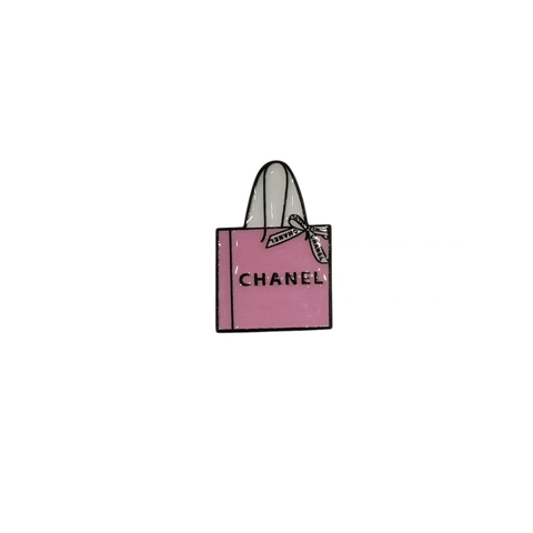 Metal Enamel Brooches 3m Sticker Chanel Perfume/Bag Charm