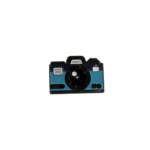 Metal Enamel Brooches 3m Camera Charm