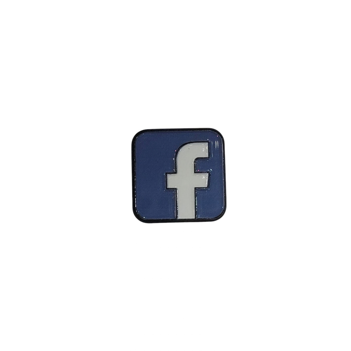 Metal Enamel Brooches 3m Sticker Facebook Logo Charm