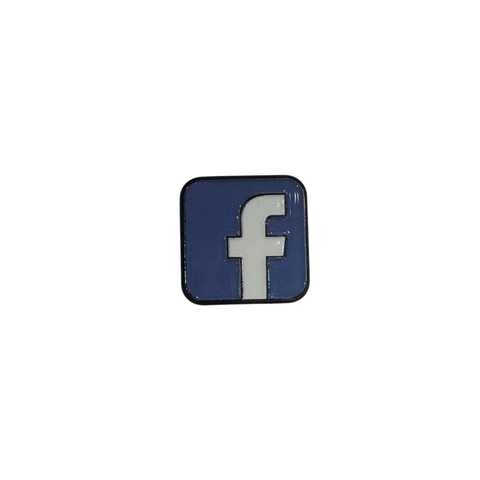 Metal Enamel Brooches 3m Sticker Facebook Logo Charm