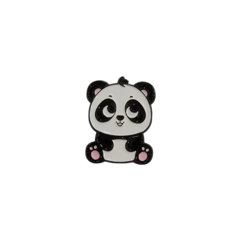 Metal Enamel Brooches 3m Sticker Panda Charm