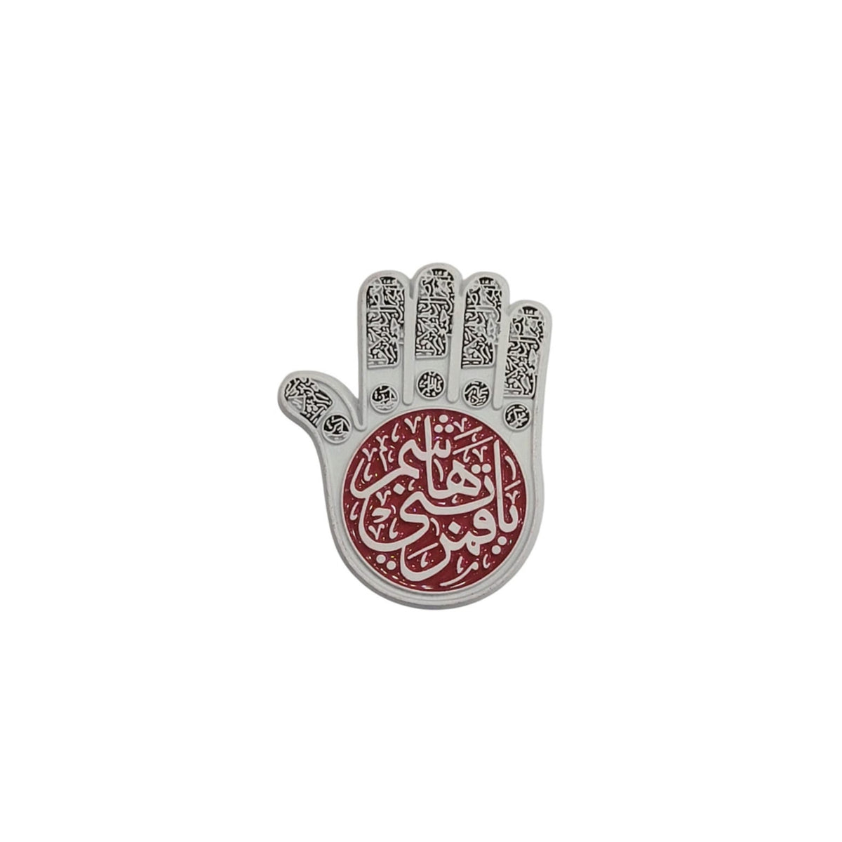 Metal Enamel Brooches 3m Hamsa / Hand of Fatima Charm