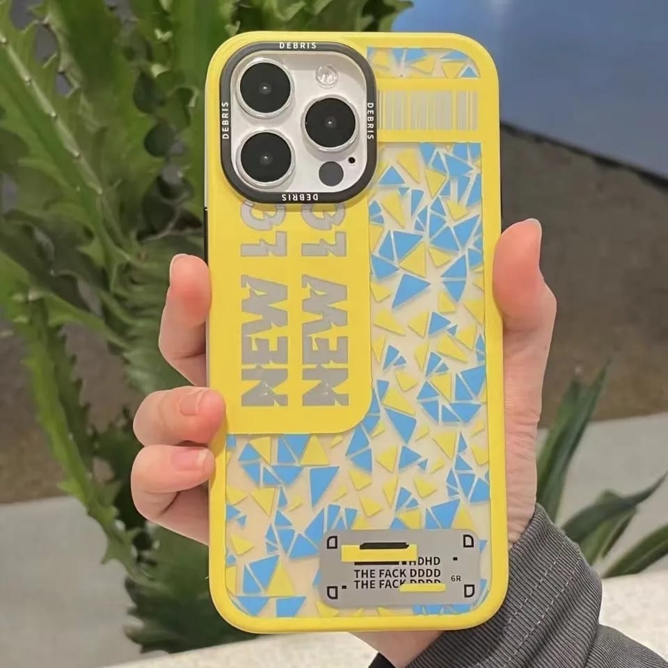 The Fack Yellow 3D Depth Case For iPhone