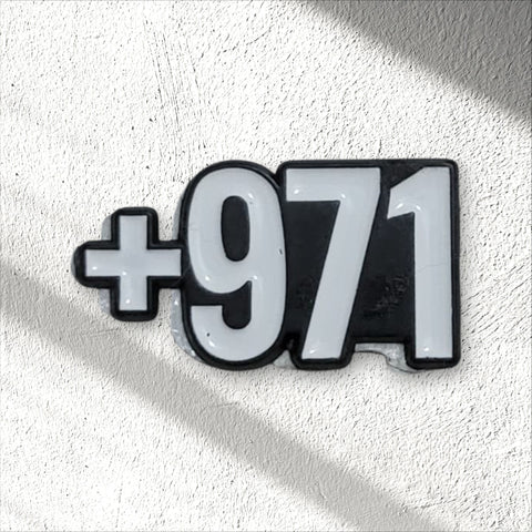 Metal Enamel Brooches 3m Sticker Fashion Jewelry Design 224