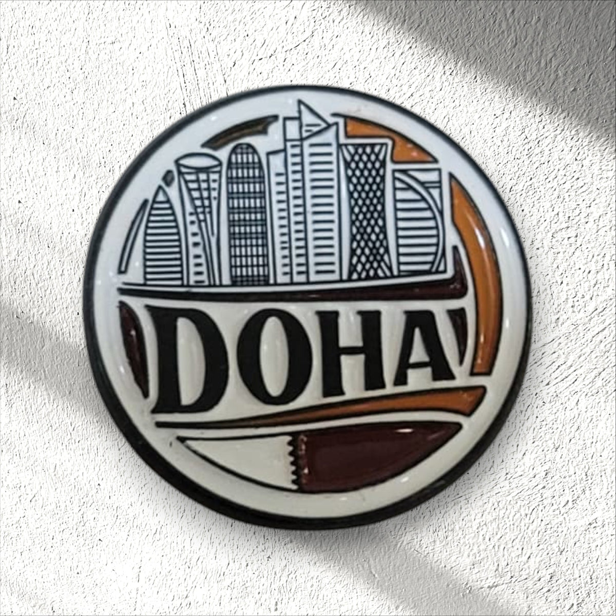 Metal Enamel Brooches 3m Sticker Fashion Jewelry Design 210