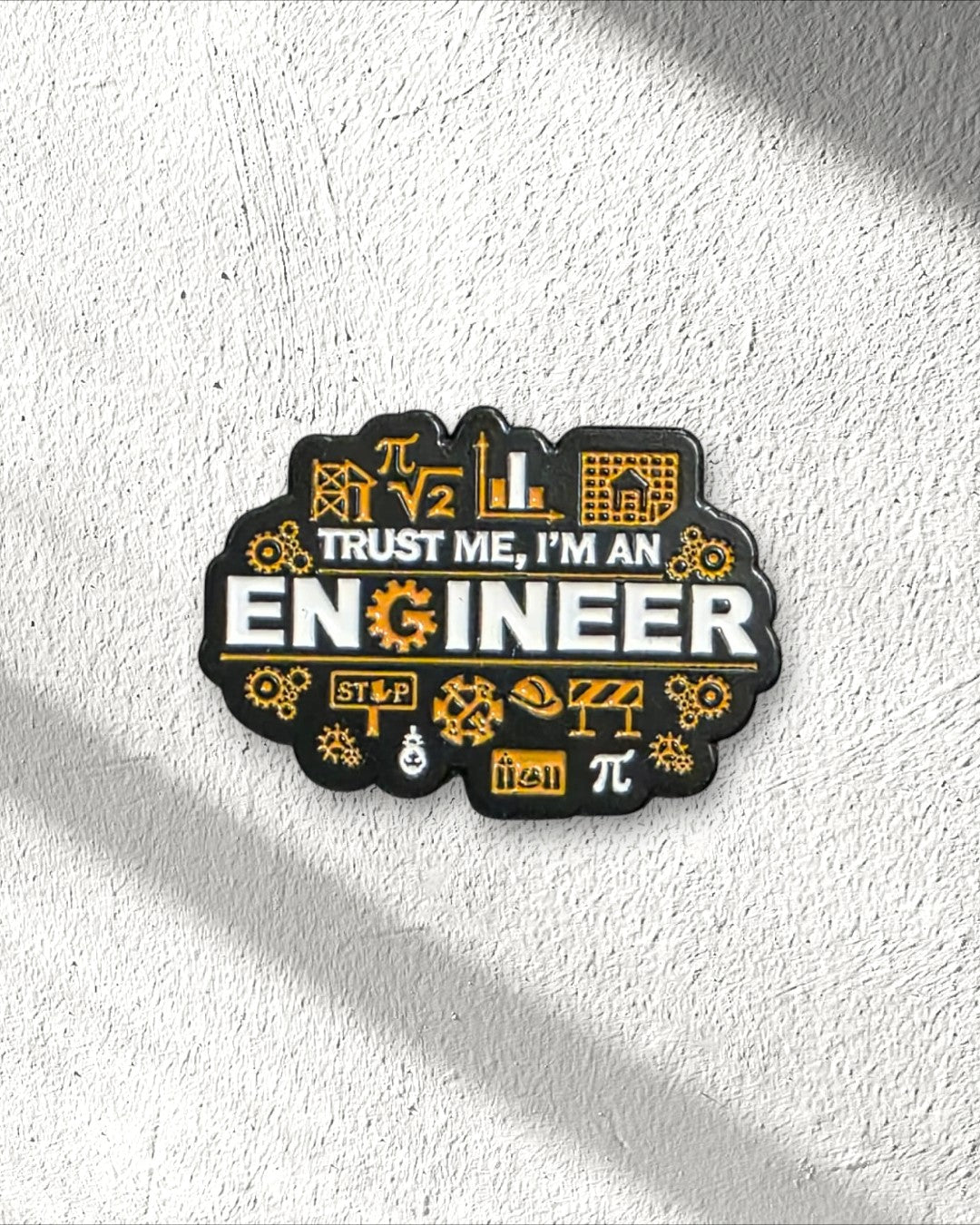 Metal Enamel Brooches 3m Sticker Fashion Jewelry Design 227