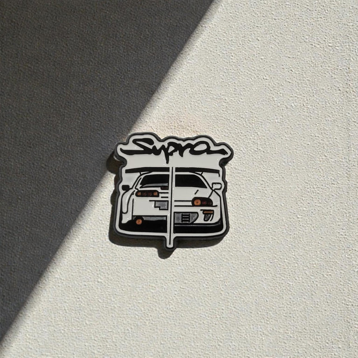 Metal Enamel Brooches 3m Sticker Fashion Jewelry Design Supra
