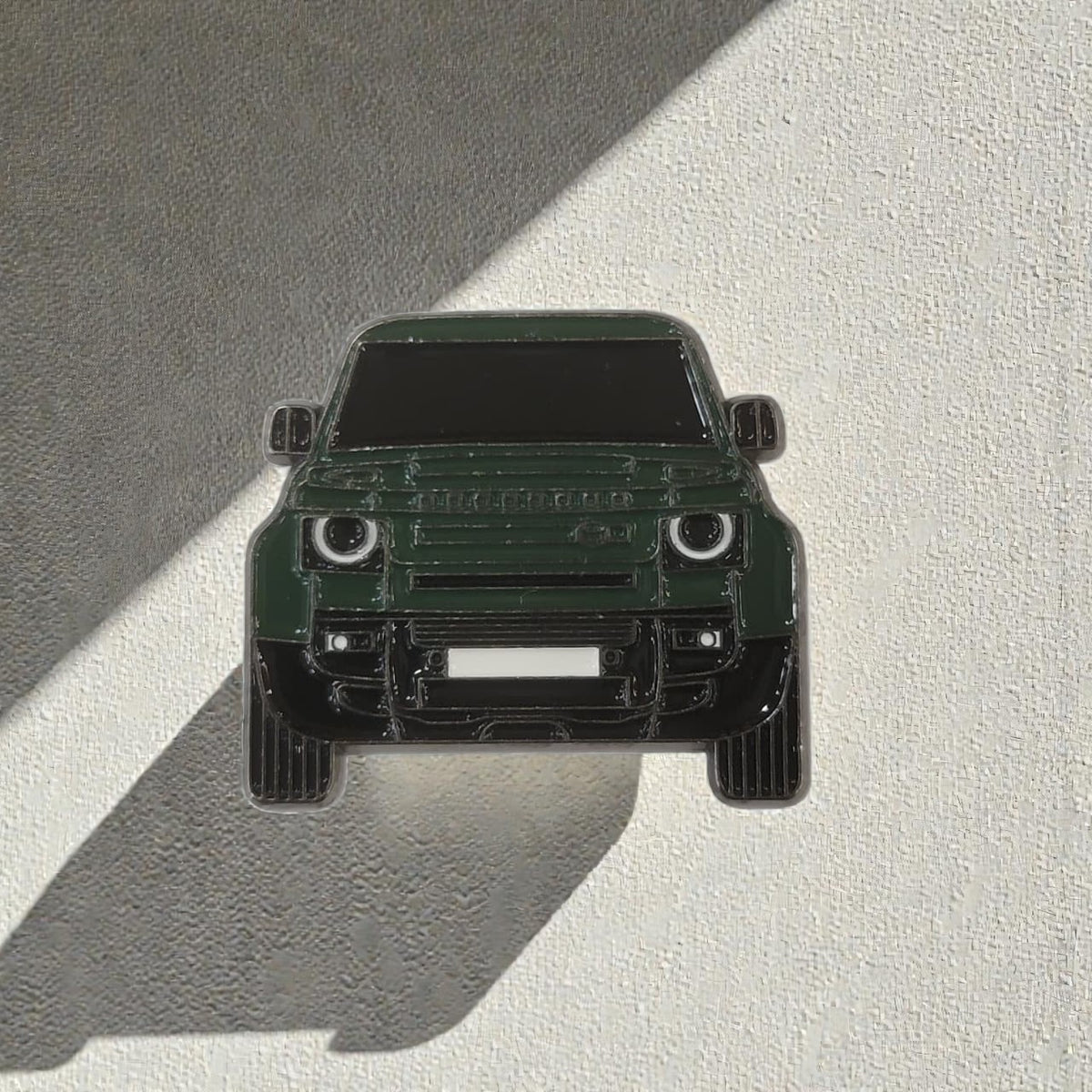 Metal Enamel Brooches 3m Sticker Fashion Jewelry Design Land Rover Defender