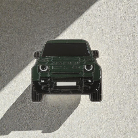 Metal Enamel Brooches 3m Sticker Fashion Jewelry Design Land Rover Defender