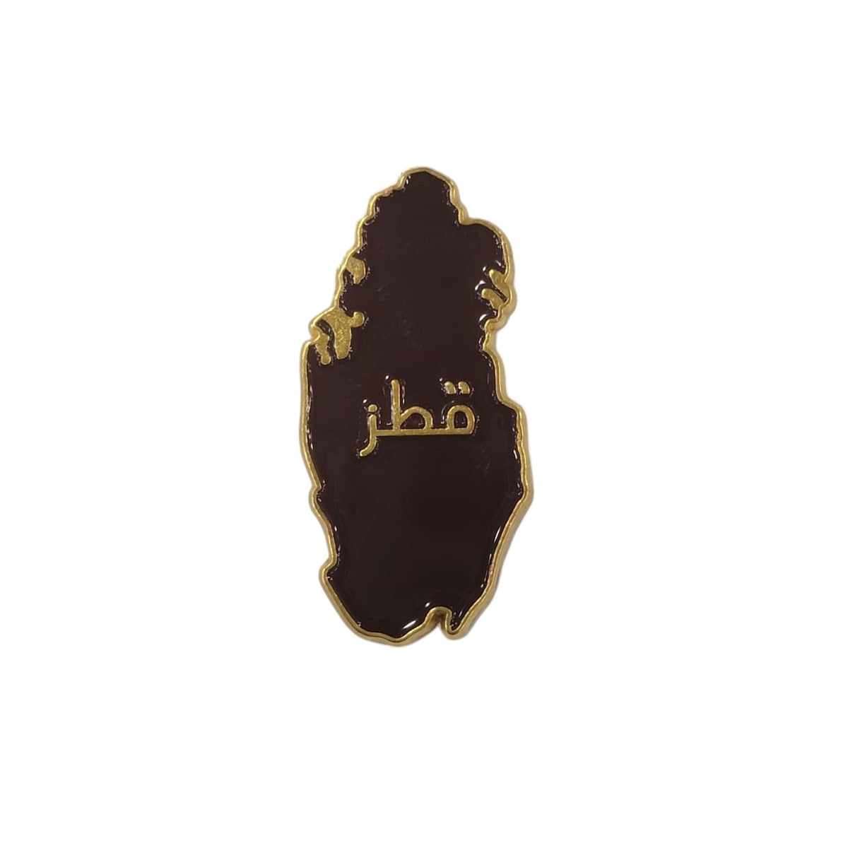 Metal Enamel Brooches 3m Sticker Fashion Jewelry Design Qatar map