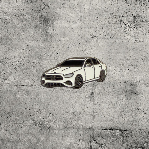 Metal Enamel Brooches 3m Sticker Fashion Jewelry Design White Car (variant)