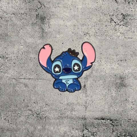 Metal Enamel Brooches 3m Sticker Fashion Jewelry Design Stitch Face