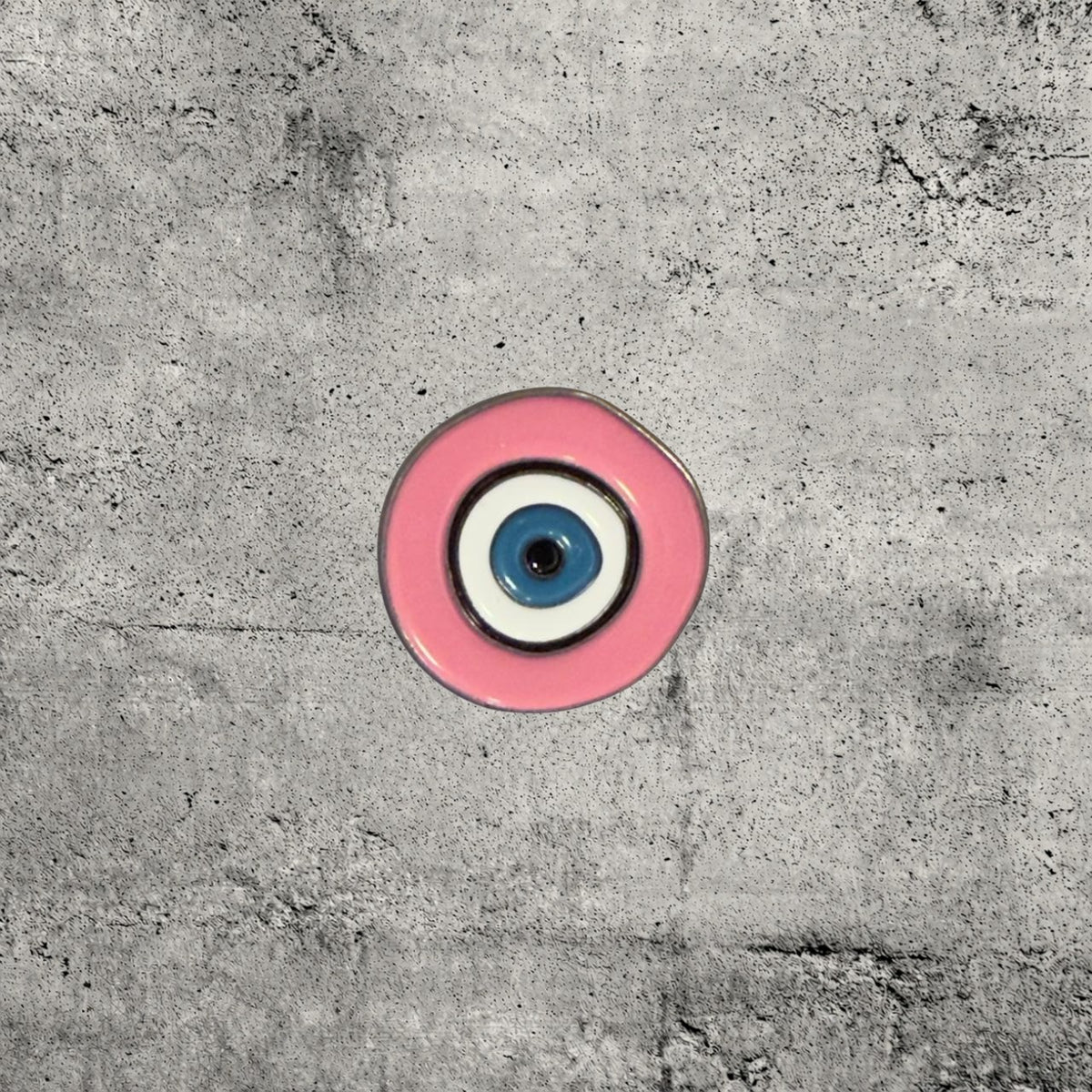 Metal Enamel Brooches 3m Sticker Fashion Jewelry Design Evil Eye