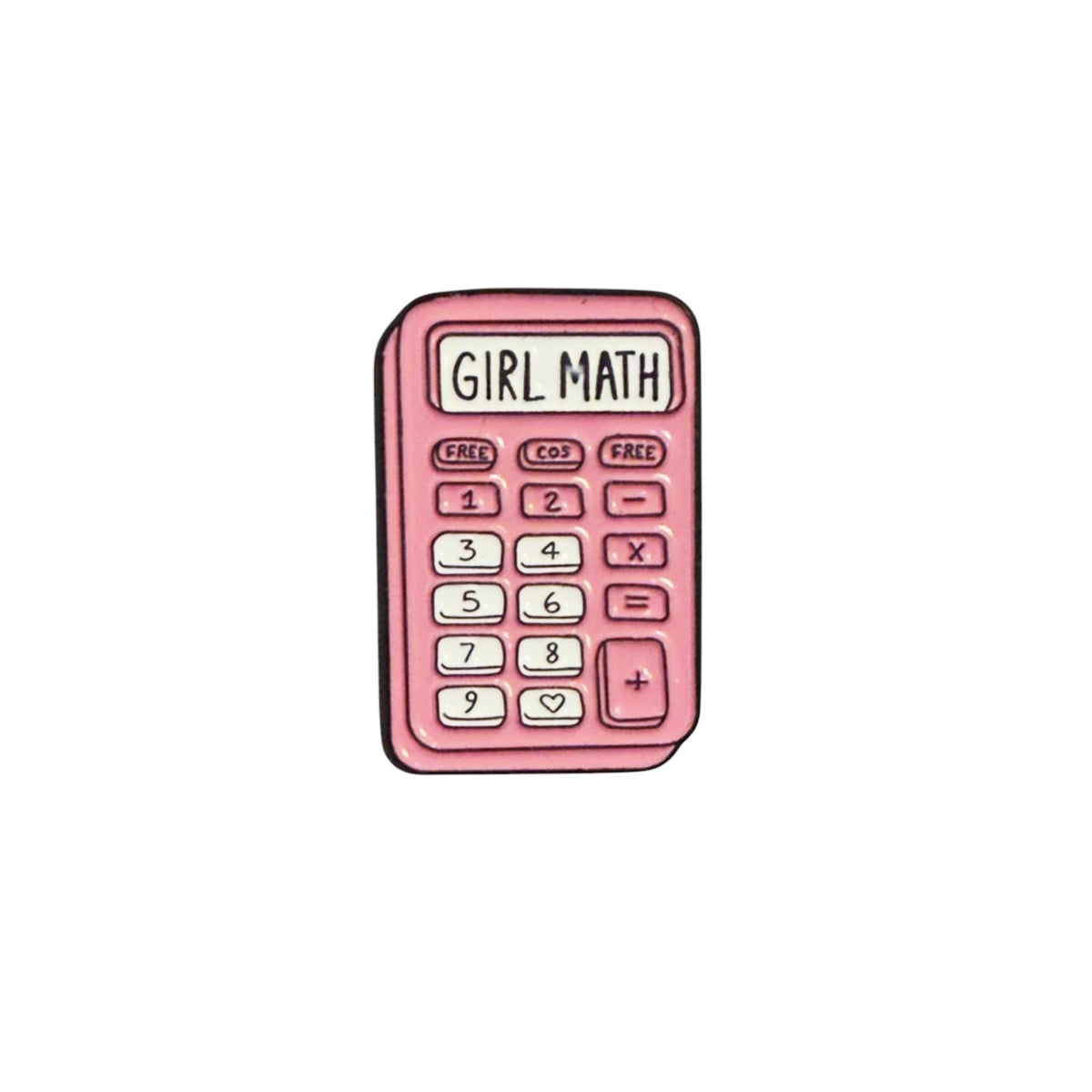 Metal Enamel Brooches 3m Sticker Fashion Jewelry Design Calculator