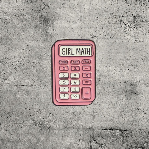 Metal Enamel Brooches 3m Sticker Fashion Jewelry Design Calculator